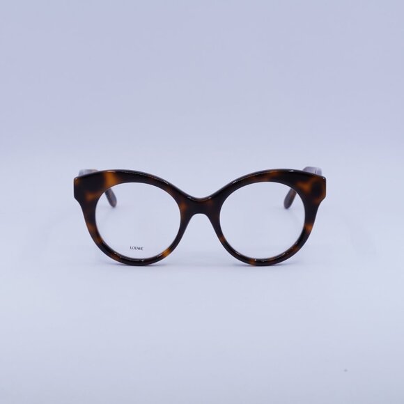 Eyeglasses Loewe LW50053I 052 51-17 Havana 🕶️ New Loewe LW50074I 052 Eyeglasses - Havana Frame